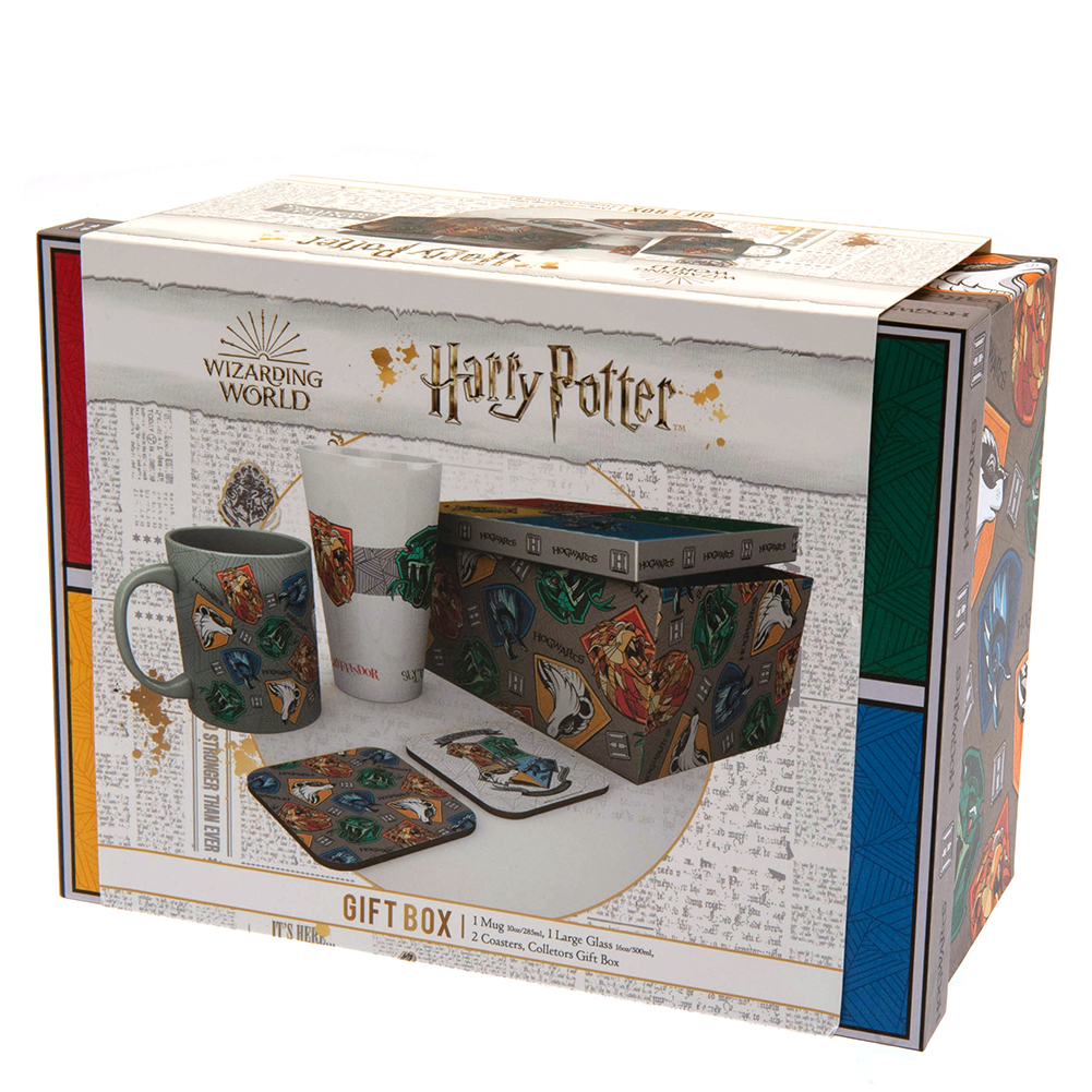 harry potter gift set magical glass