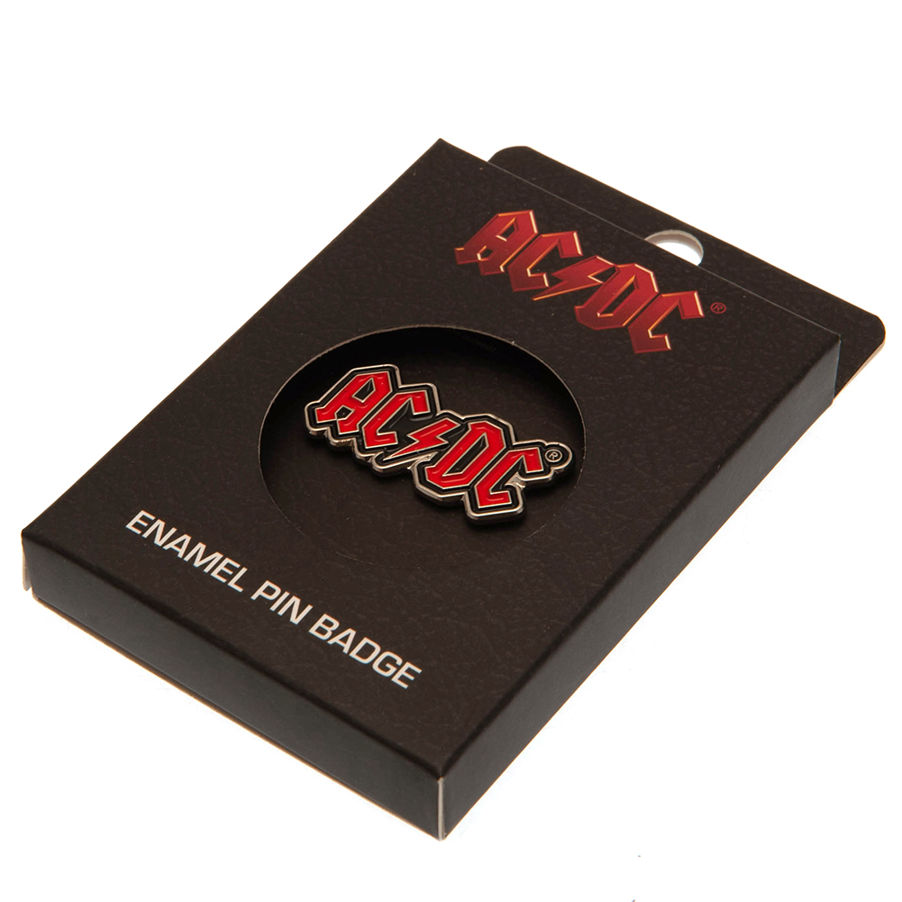 ac/dc pin badge