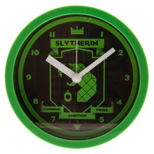 harry potter desktop clock slytherin