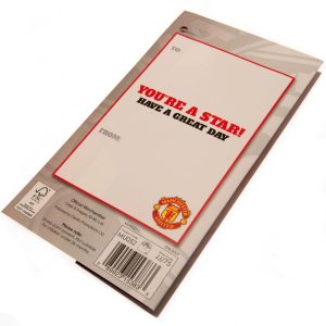 manchester united fc son birthday card