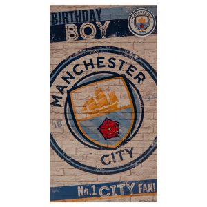 manchester city fc boy birthday card