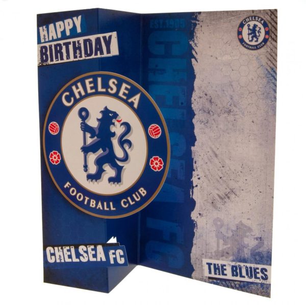 chelsea fc the blues birthday card