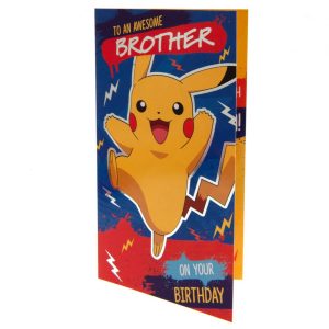 pokemon birthday card brother