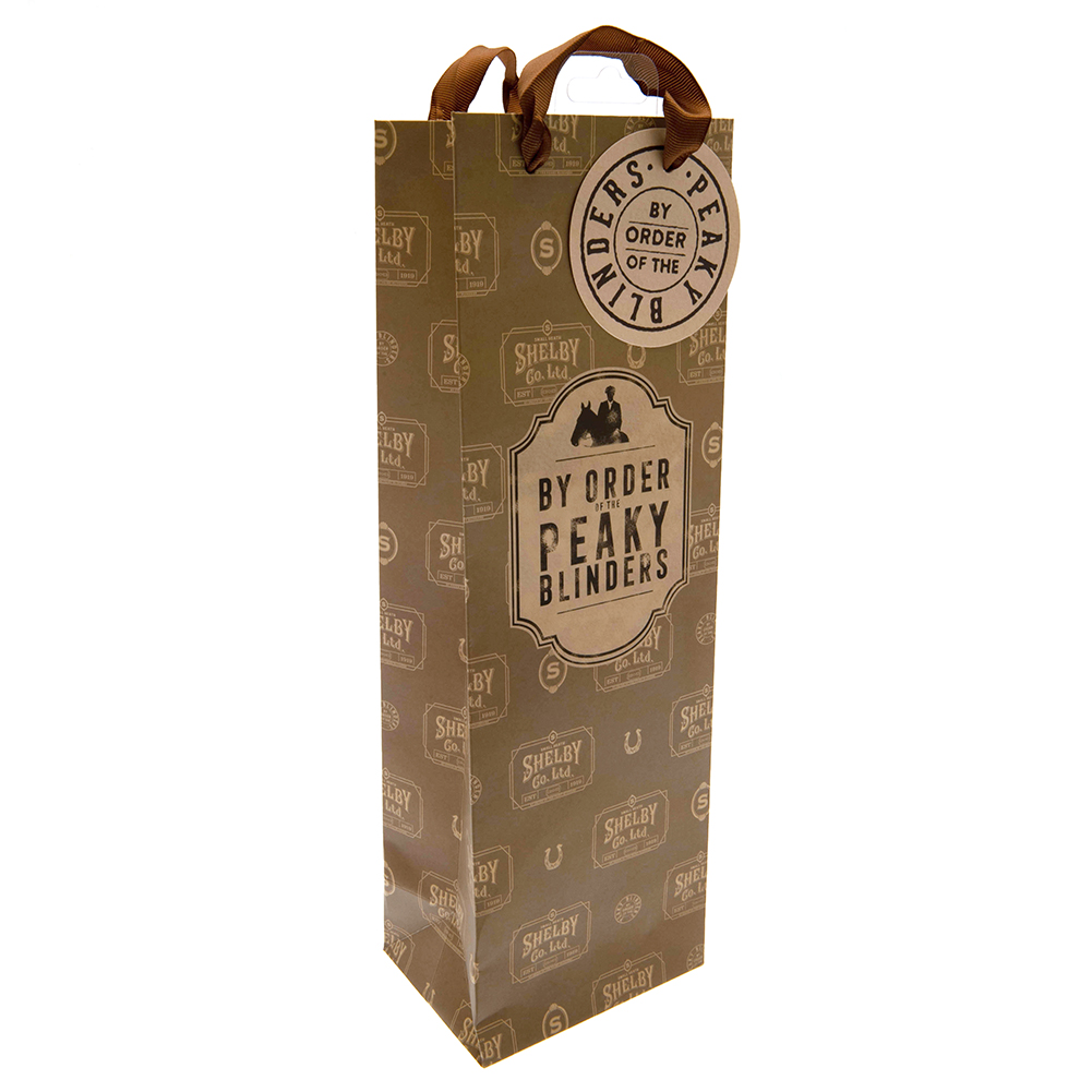 peaky blinders bottle gift bag peaky blinders bottle gift bag