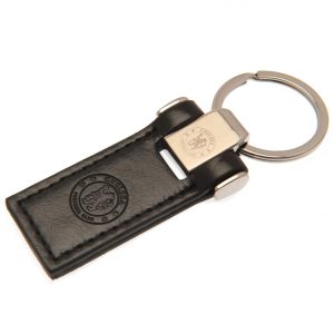 chelsea fc leather key fob