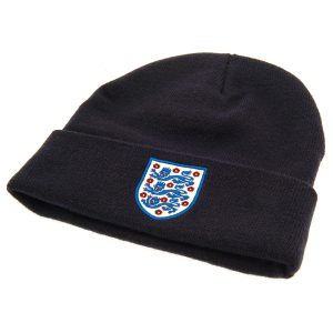 england fa navy cuff beanie