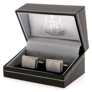 newcastle united fc stainless steel cufflinks