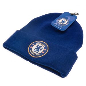 chelsea fc royal cuff beanie