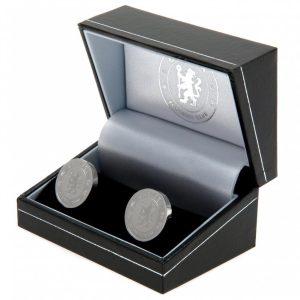 chelsea fc stainless steel formed cufflinks