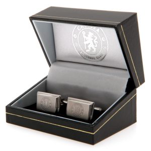 chelsea fc stainless steel cufflinks