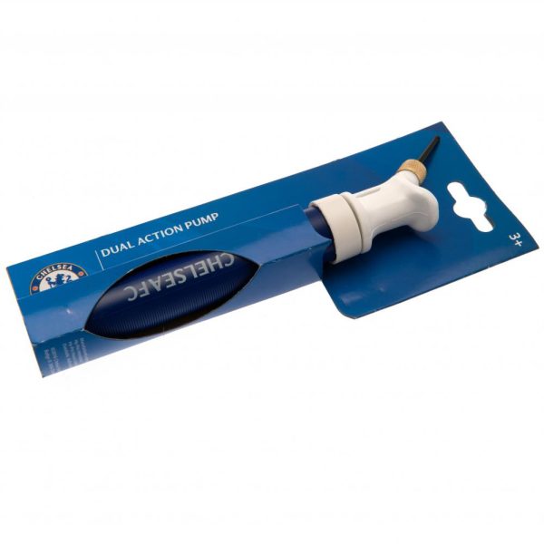 chelsea fc dual action football pump