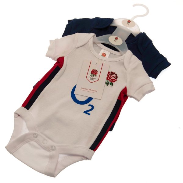 england rfu 2 pack bodysuit 12 18 mths rb