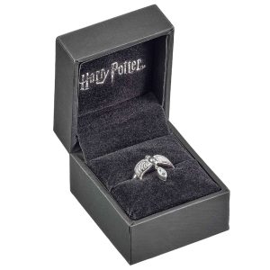 harry potter sterling silver crystal ring diadem medium