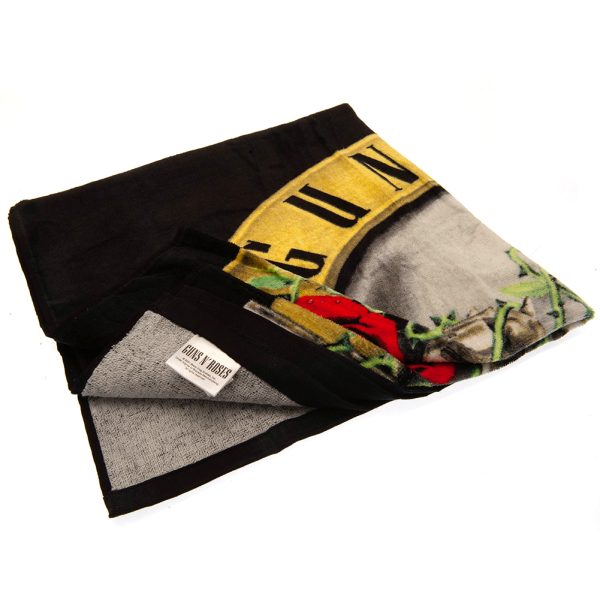 guns n roses towel