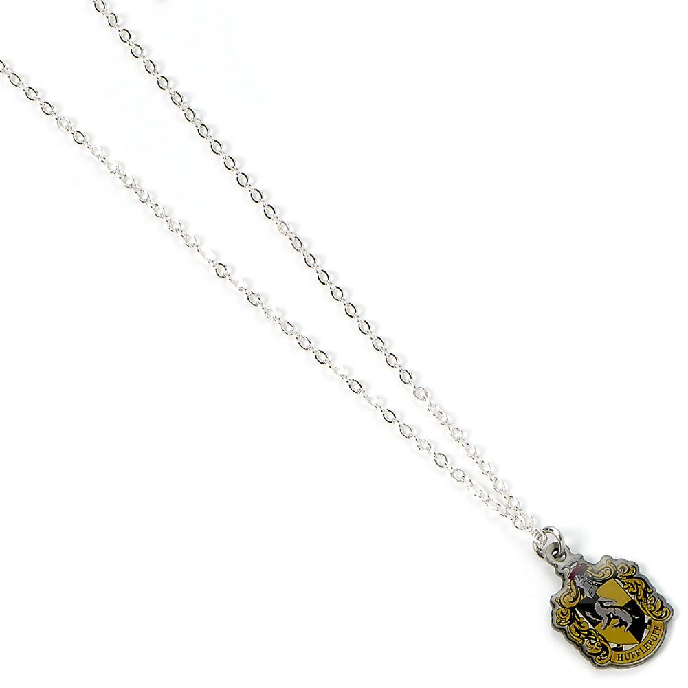 harry potter silver plated necklace hufflepuff harry potter silver plated necklace hufflepuff