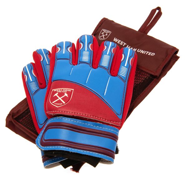 west ham united fc delta goalkeeper gloves kids