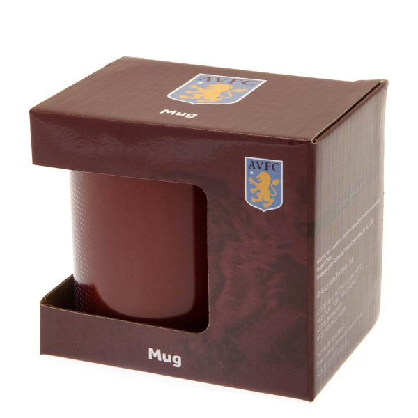 aston villa fc halftone mug