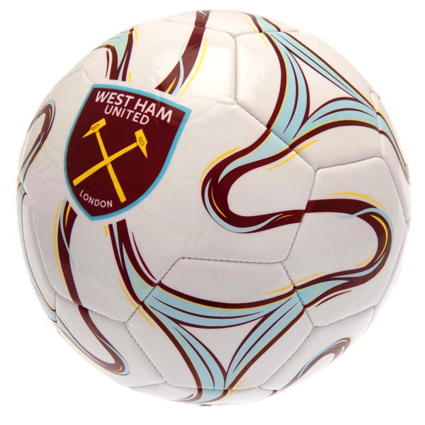 west ham united fc cosmos white football