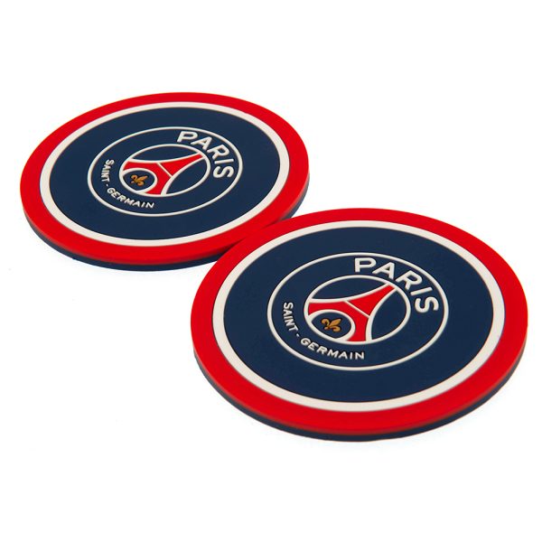 paris saint germain fc 2pk coaster set