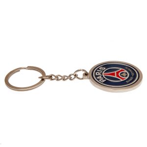 paris saint germain fc crest keyring