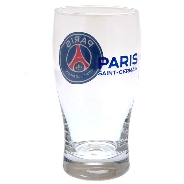 paris saint germain fc tulip pint glass