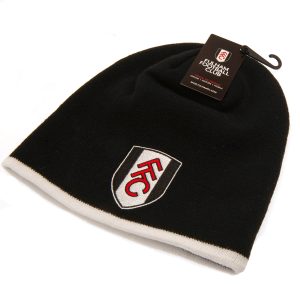 fulham fc black beanie
