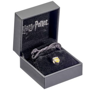harry potter sterling silver spacer bead hufflepuff