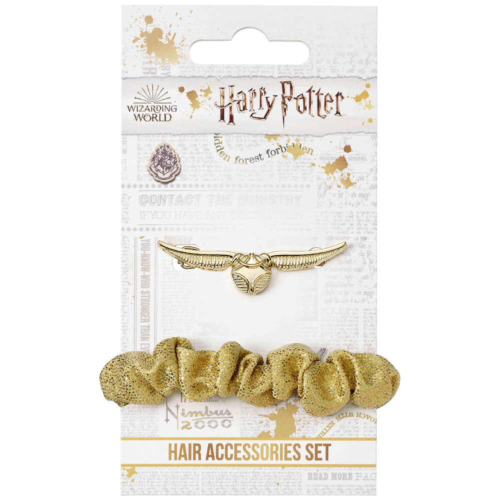 harry potter hair accessory set golden snitch