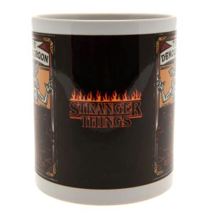stranger things 4 mug demogorgon card