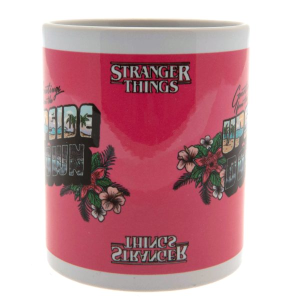 stranger things 4 mug upside down