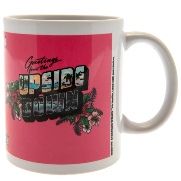 stranger things 4 mug upside down
