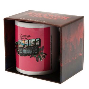 stranger things 4 mug upside down