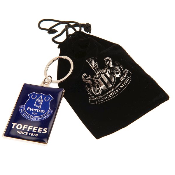 everton fc deluxe keyring