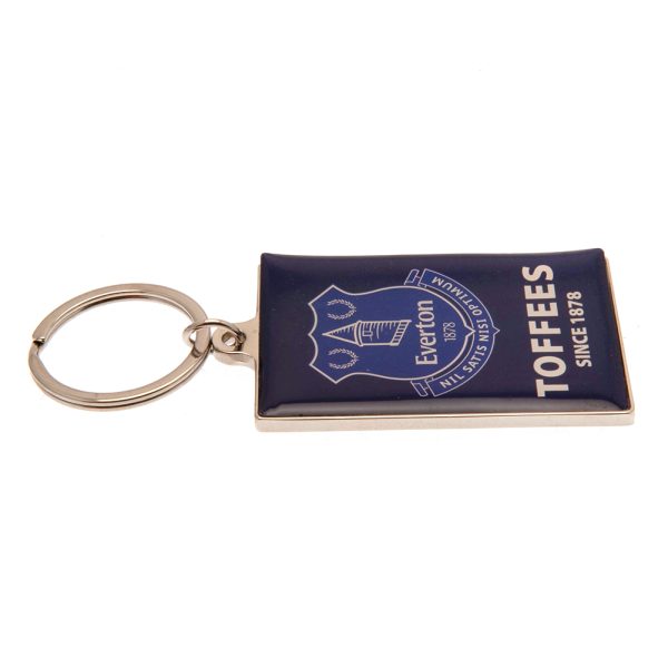 everton fc deluxe keyring