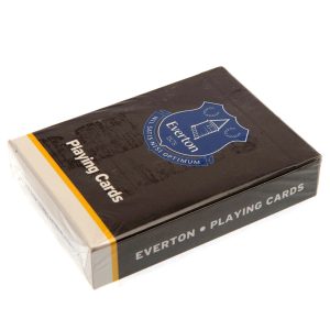 everton fc playing cards