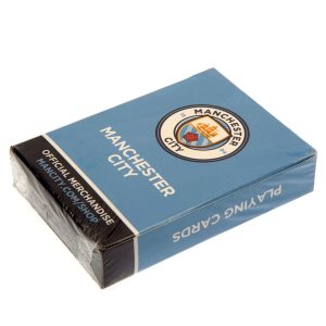 manchester city fc playing cards