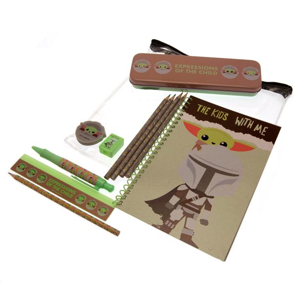 star wars: the mandalorian bumper stationery set