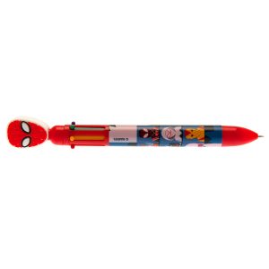 spider man multi coloured pen