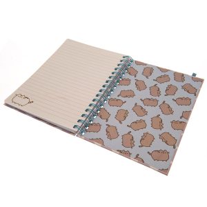 pusheen notebook hi