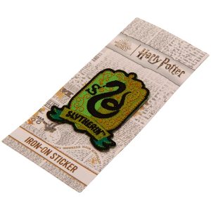 harry potter iron on patch slytherin