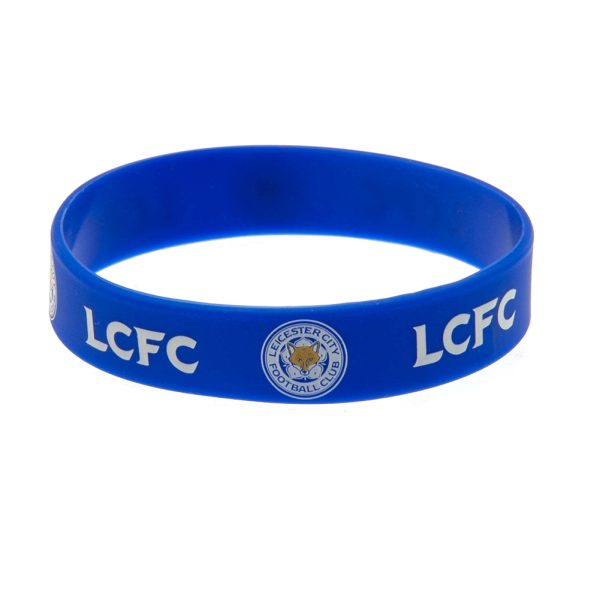 leicester city fc silicone wristband