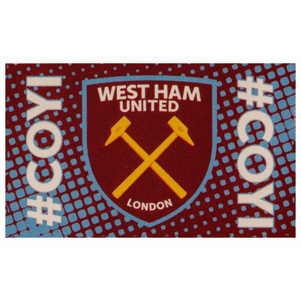 west ham united fc coyi flag
