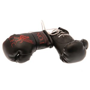 liverpool fc black mini boxing gloves