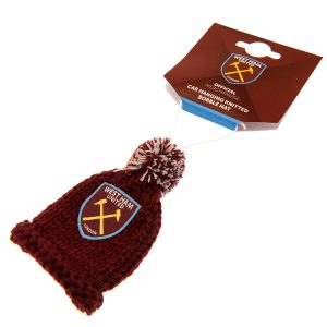 west ham united fc hanging bobble hat