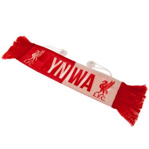 liverpool fc mini liverbird car scarf