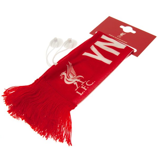 liverpool fc mini liverbird car scarf