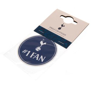 tottenham hotspur fc no.1 fan car sticker