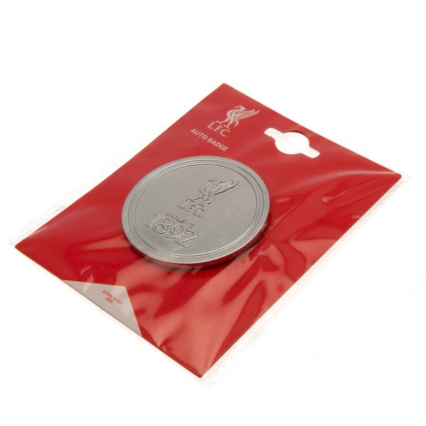 liverpool fc alloy car badge