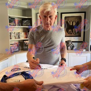leeds united fc 1992 strachan signed shirt