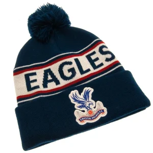 crystal palace fc text ski hat